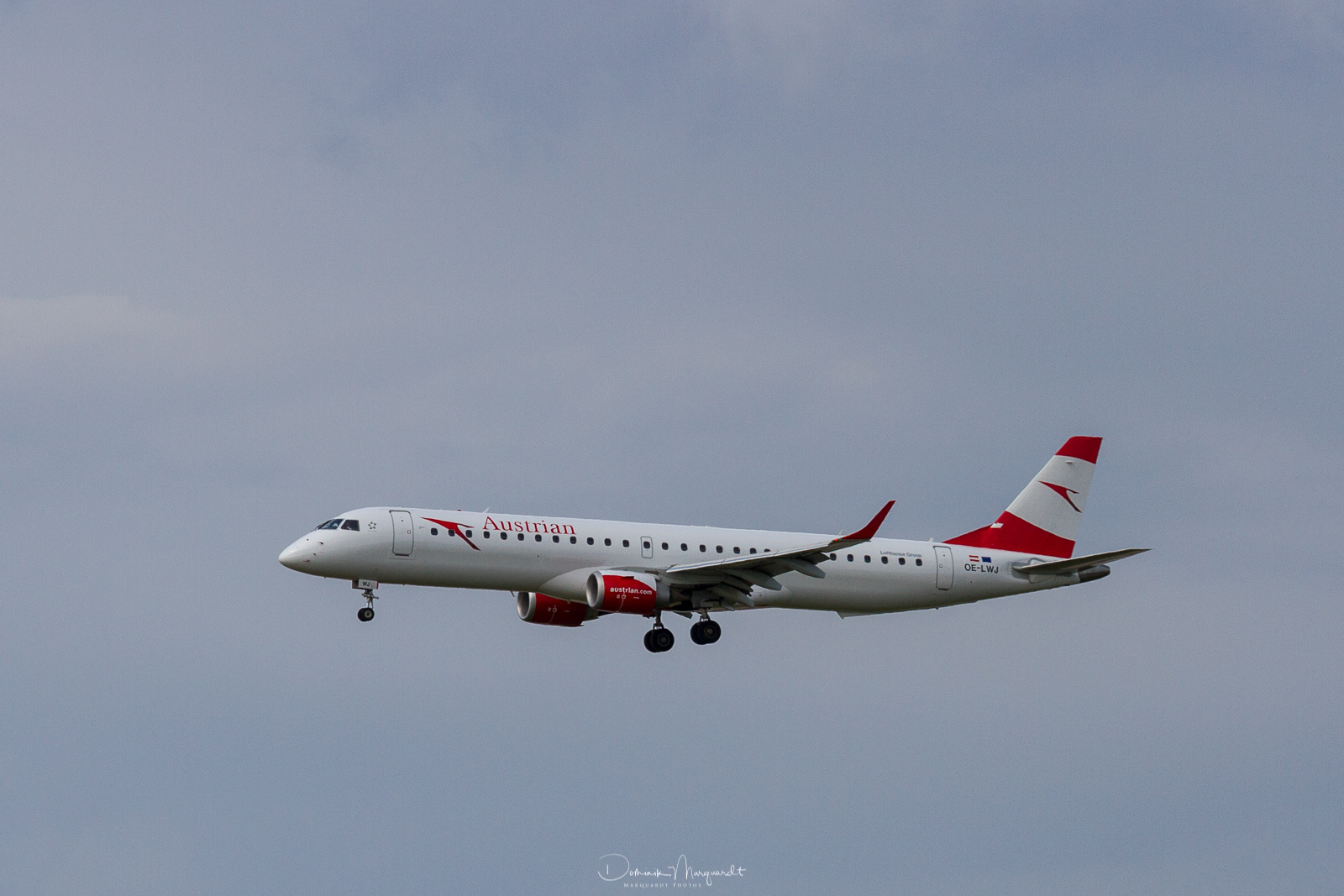 Austrian Airlines / Embraer ERJ-195LR / OE-LWJ / FRA / EDDF